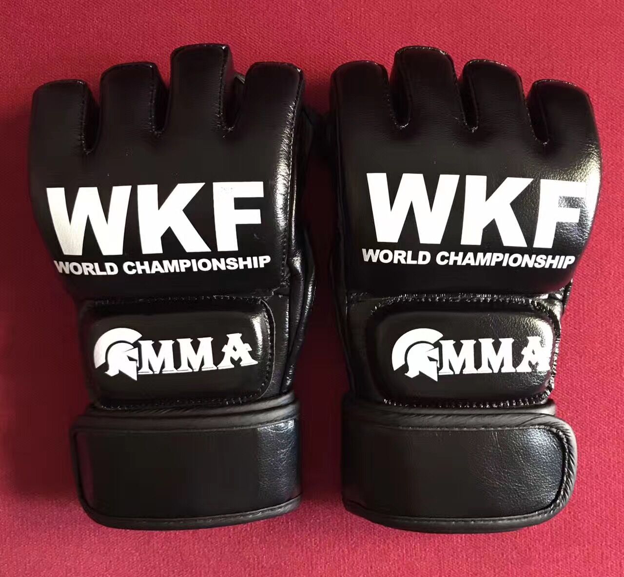 WKF世界自由搏击联合会官方认证：职业/业余MMA比赛专用分指手套