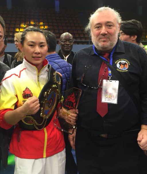 WKF世界综合格斗冠军：闫晓楠（2015年10月/中国-北京）